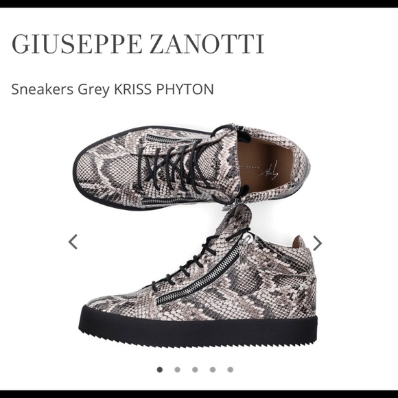 Giuseppe Zanotti Shoes - Giuseppe Zanotti Design KRISS Phyton PrintSneakers